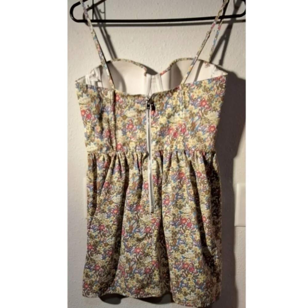 🩷💛Gifted💛🩷 PINK Victoria's Secret Floral Sweetheart Strap Sundress 2XHP - Picture 16 of 16